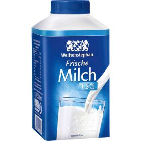 Frische Alpenmilch, länger haltbar, 1,5% Fett