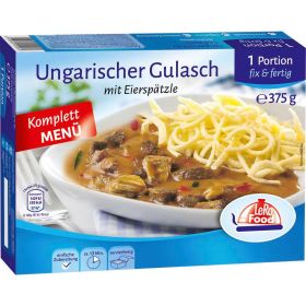 Ungarischer Gulasch mit Spätzle, tiefgekühlt