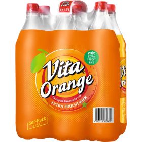 Orangen Limonade (6x 1,500 Liter)