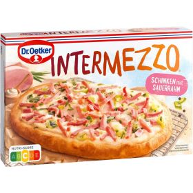 Pizzabrot "Intermezzo", Schinken mit Sauerrahm