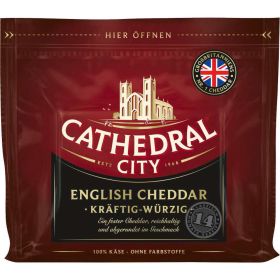 English Cheddar Reibekäse, kräftig-würzig