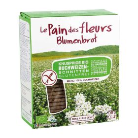 Bio Buchweizen Knusperbrot, Blumenbrot