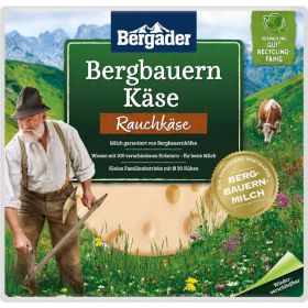 Käsescheiben Bergbauern Käse, Rauchkäse