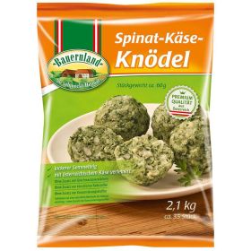 Link zu  Spinat-Käse-Knödel, tiefgekühlt