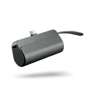 Powerbank Plug-In, schwarz