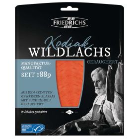 Premium Kodiak Wildlachs, Smoked