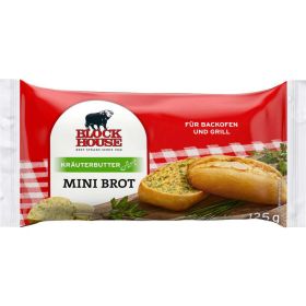 Mini Brot Kräuterbutter