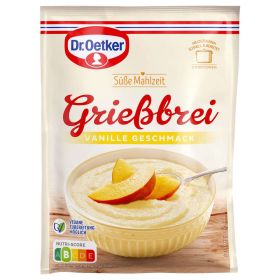 Grießbrei, Vanille