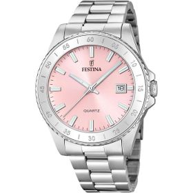 Link zu  Damen-Armbanduhr, F20428/A silber/rosa