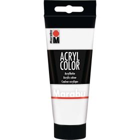 Acrylfarbe, weiß 070