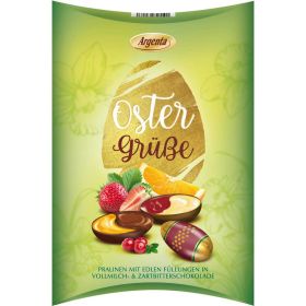 Pralinen mit edler Füllung - Ostergrüße