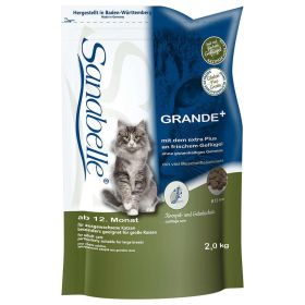 Katzen-Trockenfutter Grande+, Geflügel