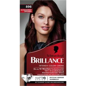 "Brillance" Haarfarbe, Schwarzrot Organdi 896