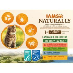 Katzen Nassfutter Land und Sea Collection