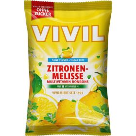 Multivitamin Bonbons, Zitronen-Melisse, ohne Zucker