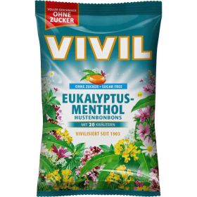 Hustenbonbon, Eukalyptus-Menthol, ohne Zucker
