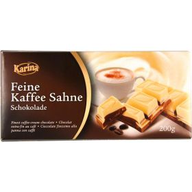 Tafelschokolade, Cappuccino-Sahne