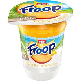 Froop Joghurt Tropic, Nektarine/Sternfrucht