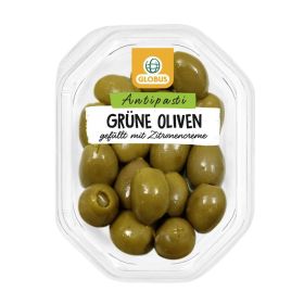 Grüne Oliven, Zitronencreme