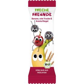 Bio Fruchtriegel, Banane, rote Traube & Aronia