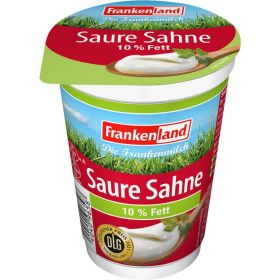 Saure Sahne, 10% Fett