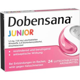 Lutschtabletten Junior bei Halsschmerzen