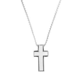 Kette mit Anhänger aus Edelstahl