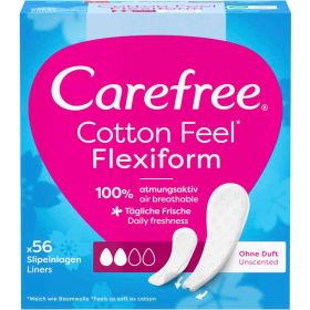 Link zu  Slipeinlagen Cotton Feel Flexiform, ohne Duft, 56er