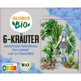 Bio 6-Kräutermischung, tiefgefroren