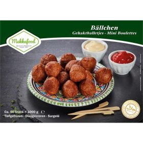 Mini Bouletten, tiefgefroren